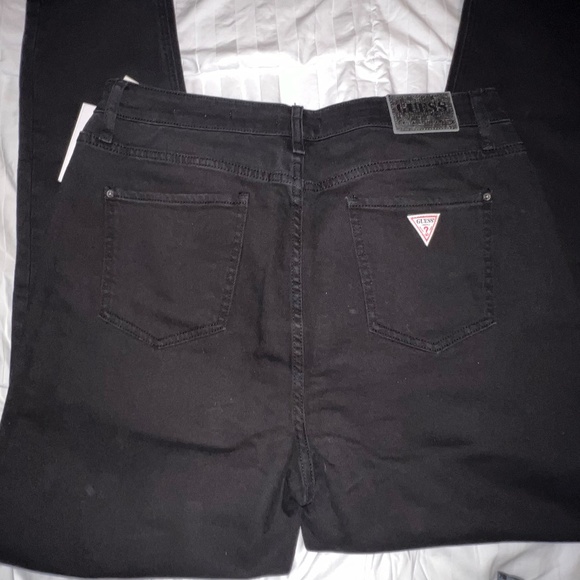 GUESS ORIGINALS Go Kit High-Waisted Skinny Jean in Black - Size 34 Waist - Picture 7 of 9